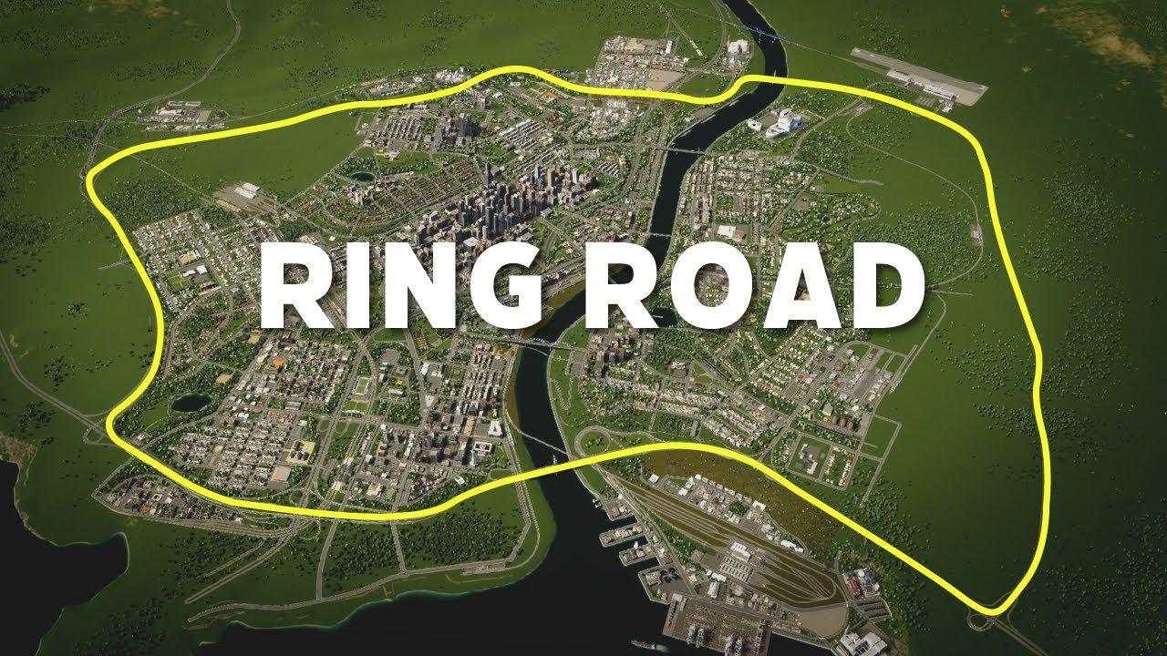 How to Build a Ring Road Highway in Cities Skylines 2!