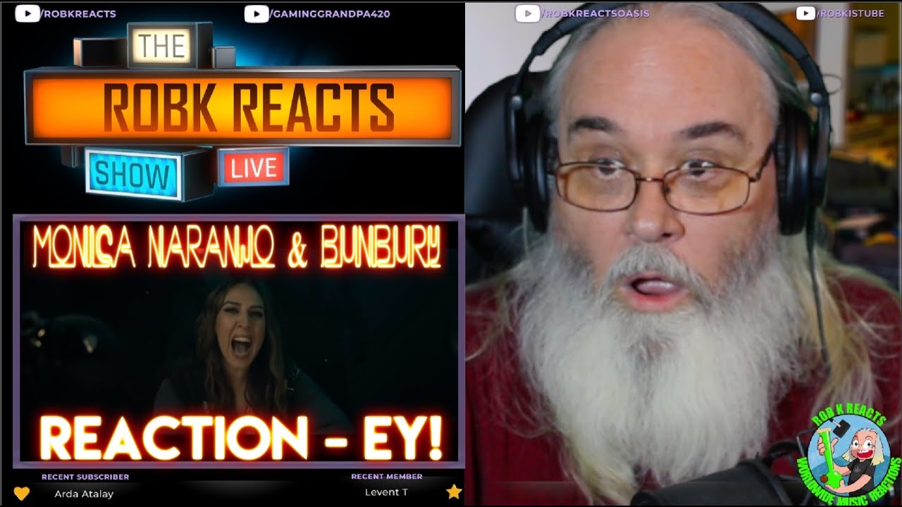 Monica Naranjo & Bunbury Reaction - Ey! - First Time Hearing - Requested