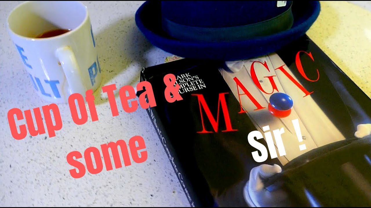 Some nice tricks from another book ! with a cuppa tea !