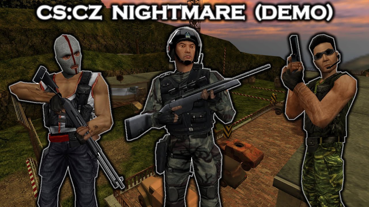[CS:CZ Counterstrike Condition Zero - Nightmare Demo (中文)] Mod Full Walkthrough