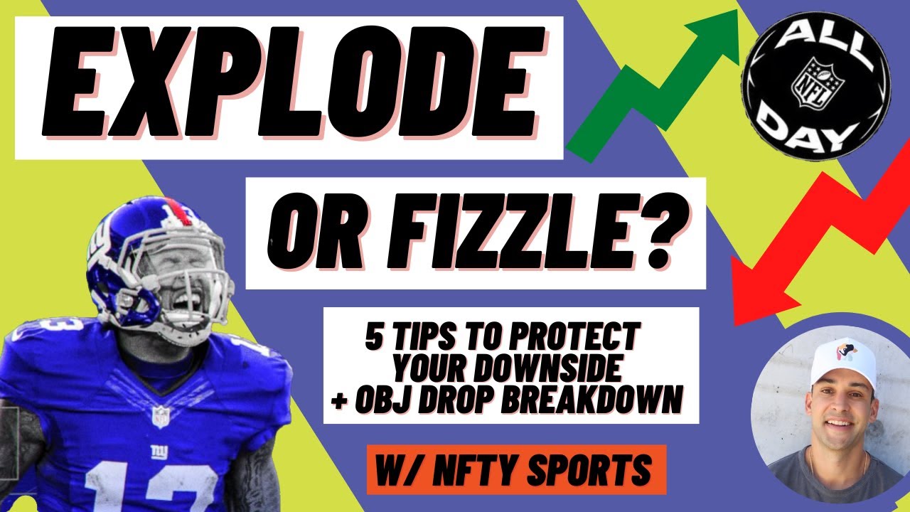 WILL the NFL ALL DAY Market REALLY Gain? 5 TIPS to Protect DOWNSIDE + OBJ Drop Review #nflallday