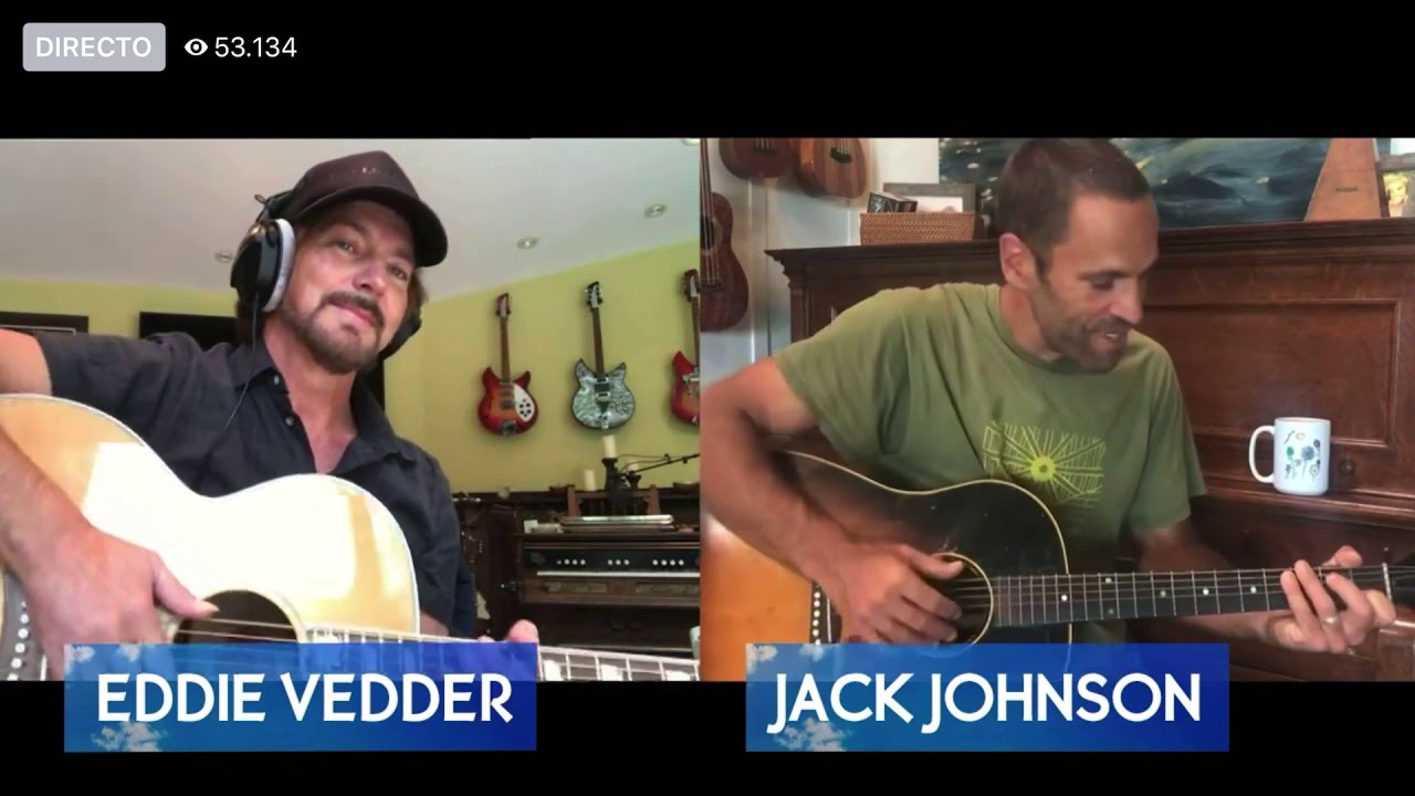Jack Johnson & Eddie Vedder - Kôkua Festival 25 April 2020 - Constellations -