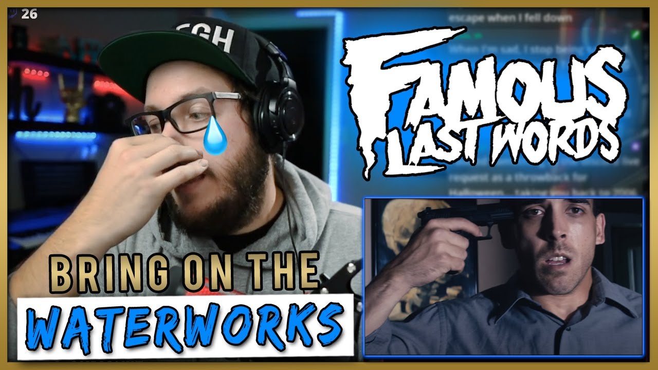 CHAT MADE ME CRY!! | Famous Last Words - One In The Chamber & The End Of The Beginning REACTION!