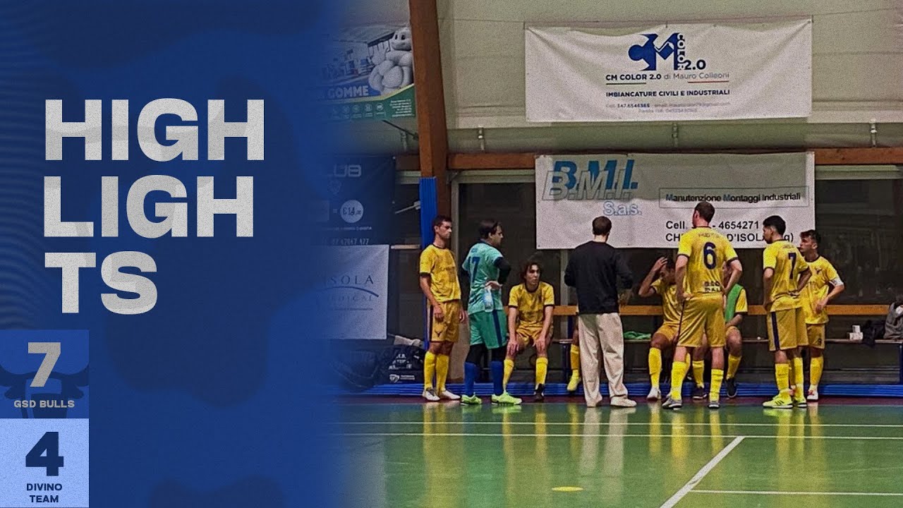 GSD BULLS - Divino Team 7-4 | Bergamo Tornei  25/26 - Giornata 5