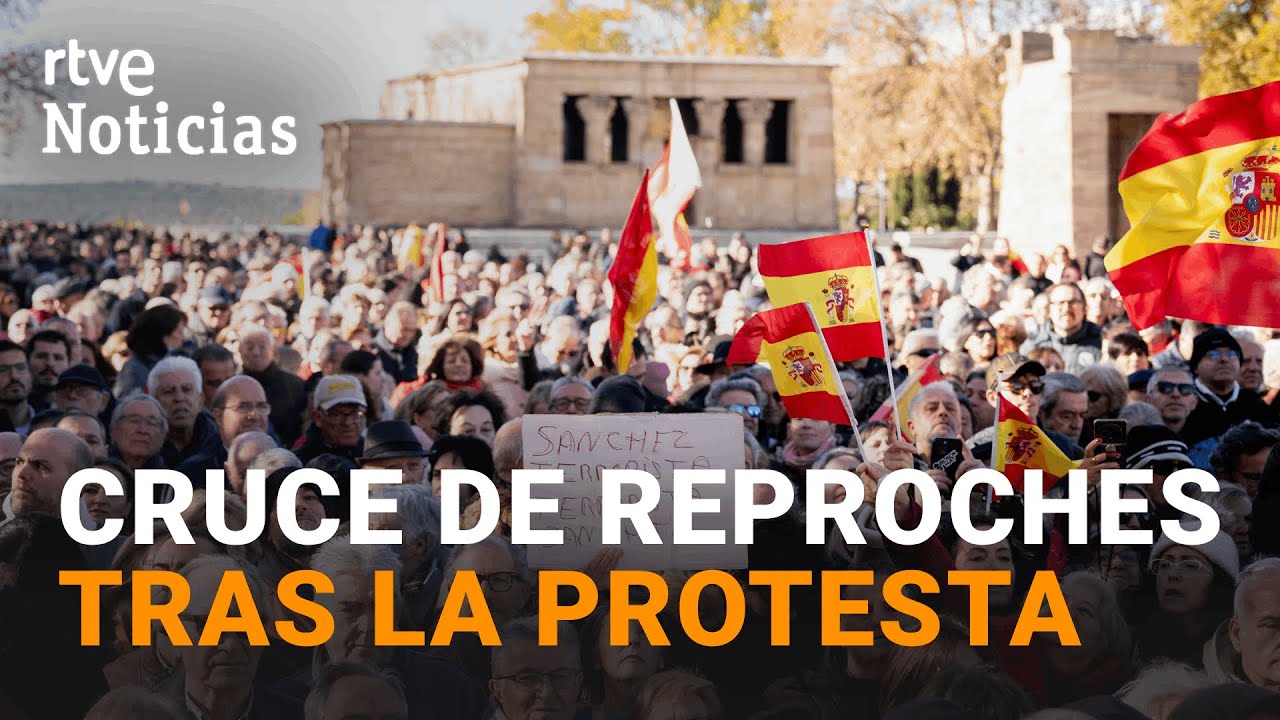 El PP cree un &Eacute;XITO la MANIFESTACI&Oacute;N contra el GOBIERNO y el PSOE denuncia un 