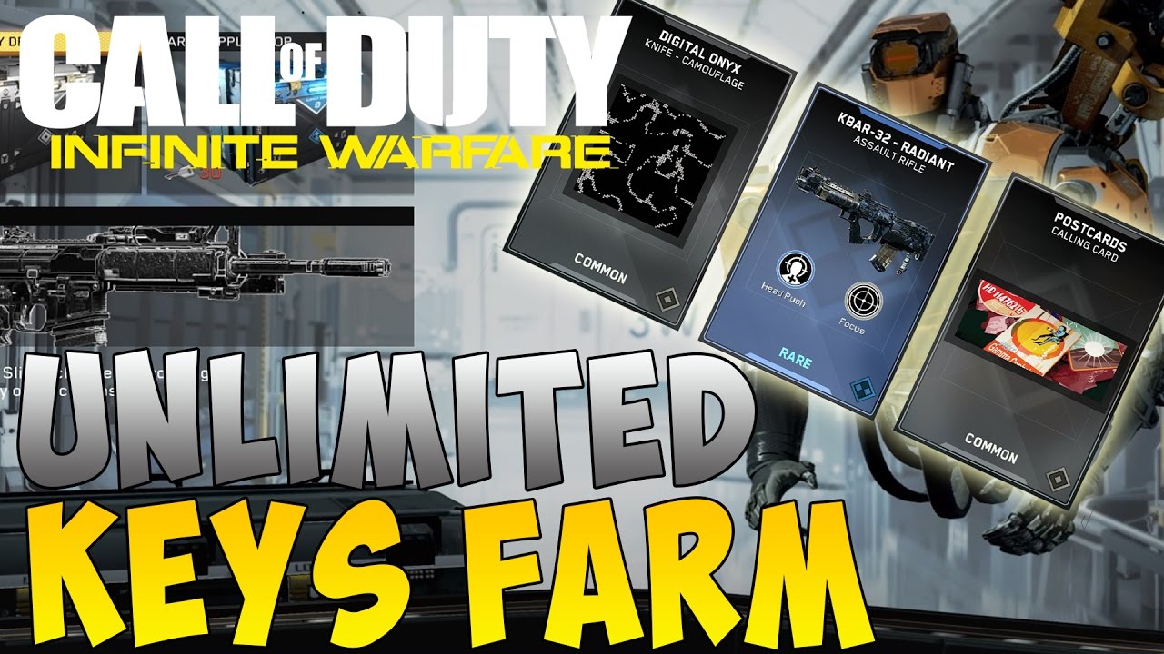 Call of Duty Infinite Warfare Unlimited Keys Farm - COD IW Keys Glitch - COD IW Glitches