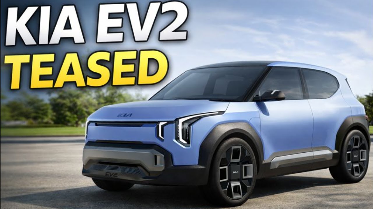 Представлен новый Kia EV2 — самый доступный электрический внедорожник Kia на сегодняшний день.