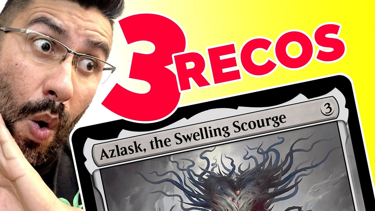 Azlask, the Swelling Scourge: ¡Sacrificios, contadores de experiencia y aniquilador! 🛠️💀