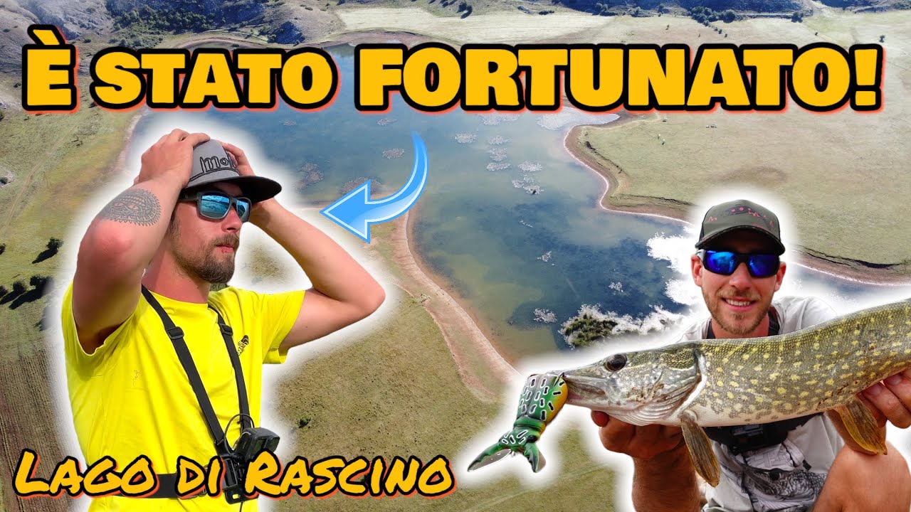 E' STATO FORTUNATO! - LUCCI a TOPWATER al Lago di Rascino! Fishing is Life Ep.12