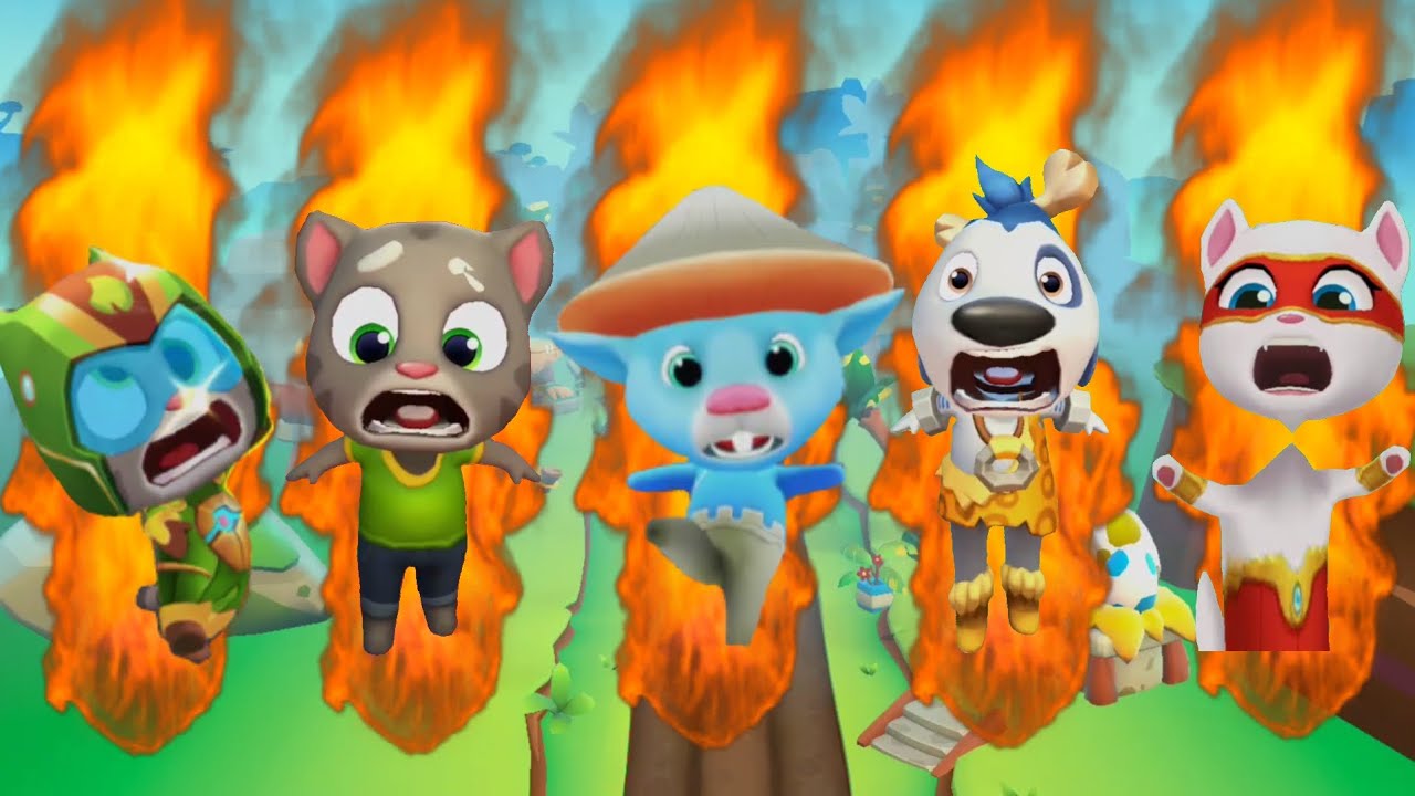 Best Funny Fails Talking Tom Gold Run VS Tom Hero Dash VS Tom Gold Run 2 #53