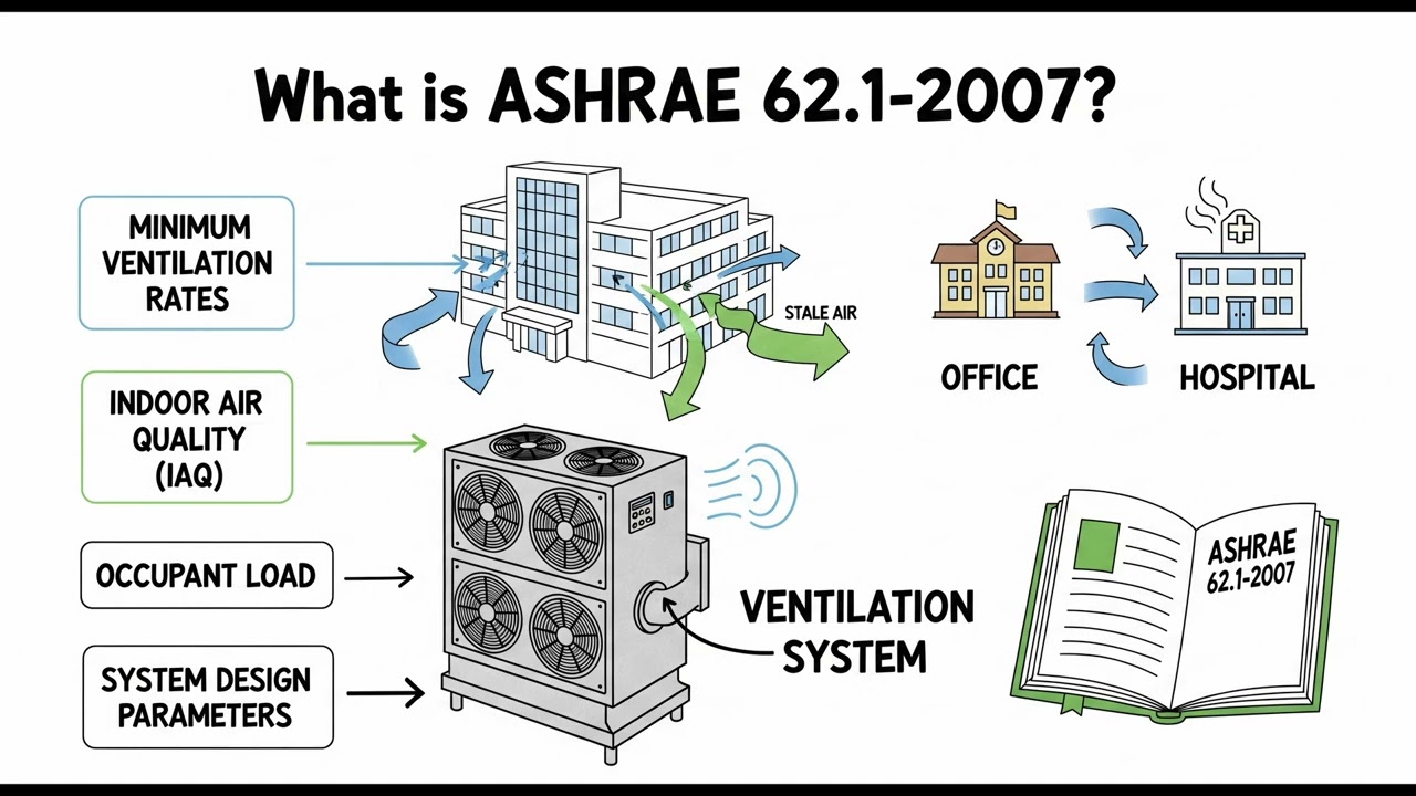 Understanding ASHRAE 62.1-2007 | Ventilation & Indoor Air Quality Explained