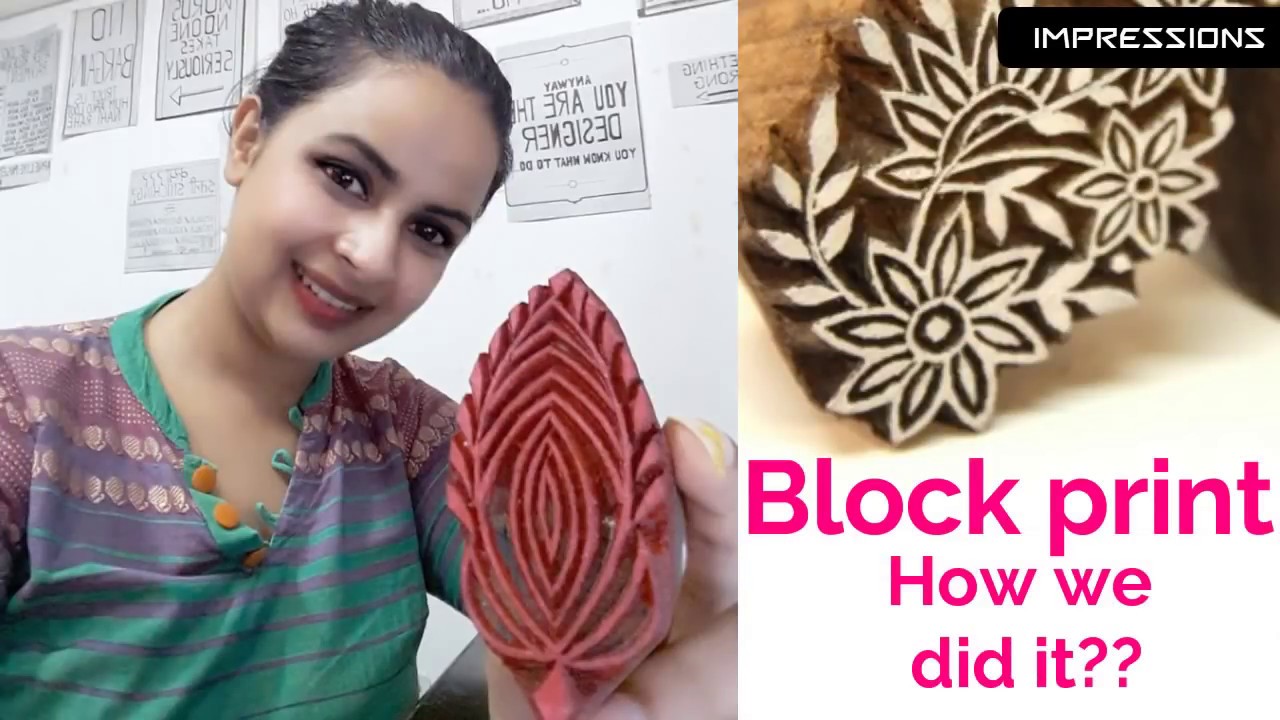 Everything about Block Printing- Finding blocks and printing a maxi dress
