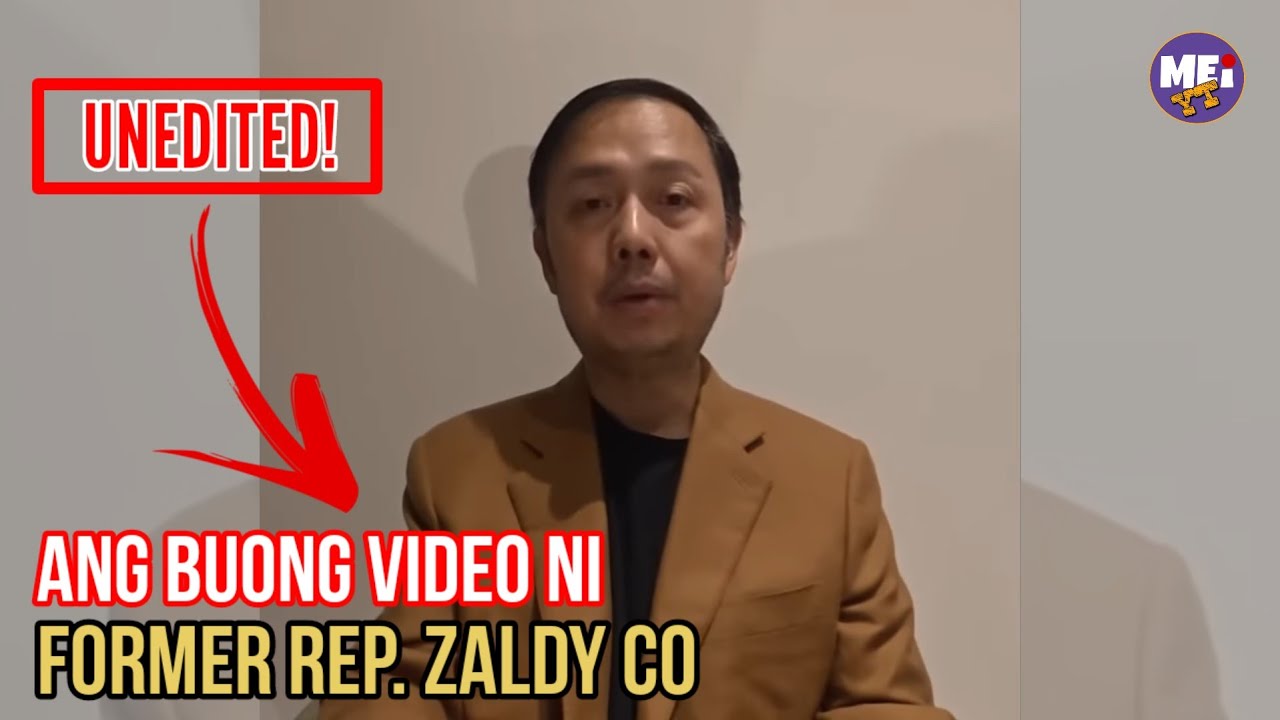 ANG BUONG VIDEO NI FORMER REP. ZALDY CO SA UMANONG BUDGET INSERTIONS ( UNEDITED ) | MEI YT
