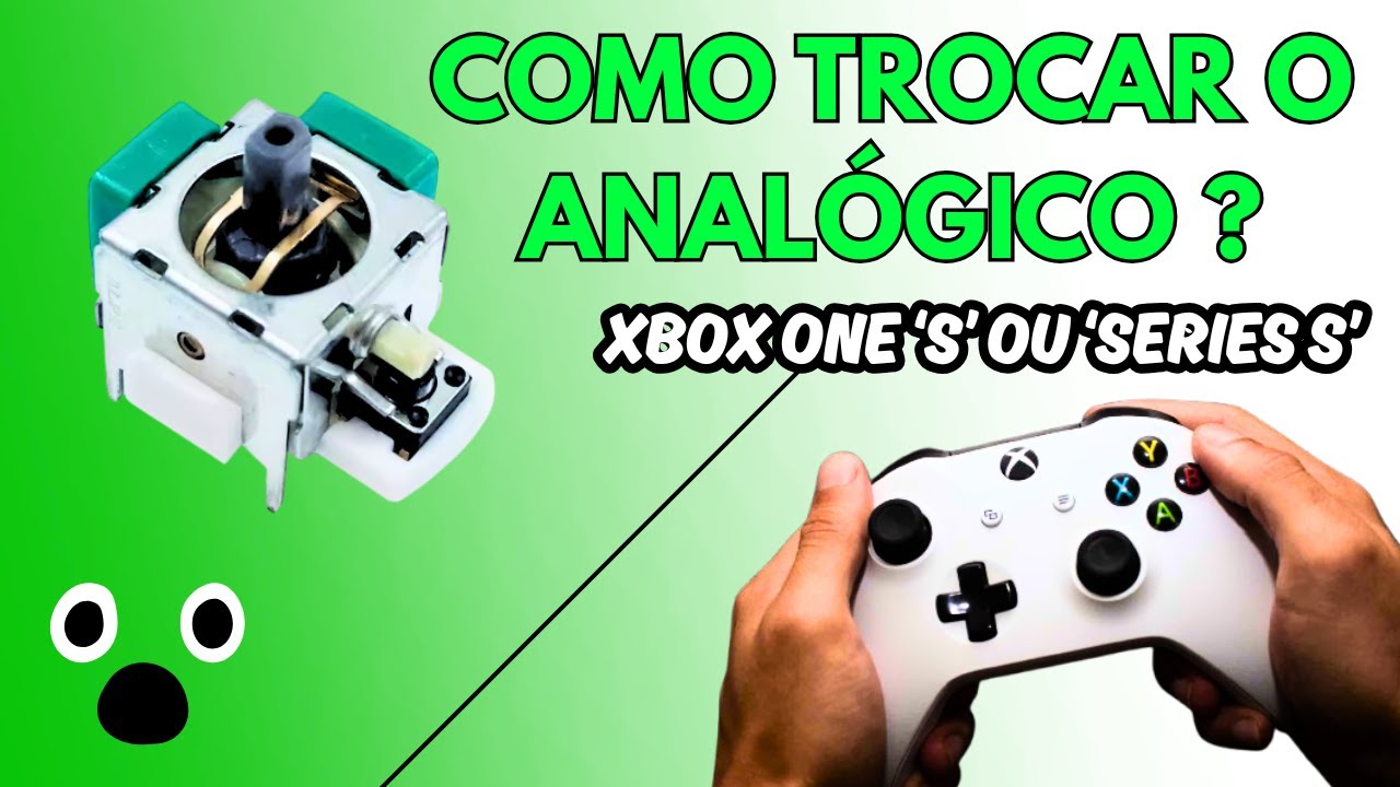 Troca de Analógico controle Xbox one series - Método fácil e objetivo