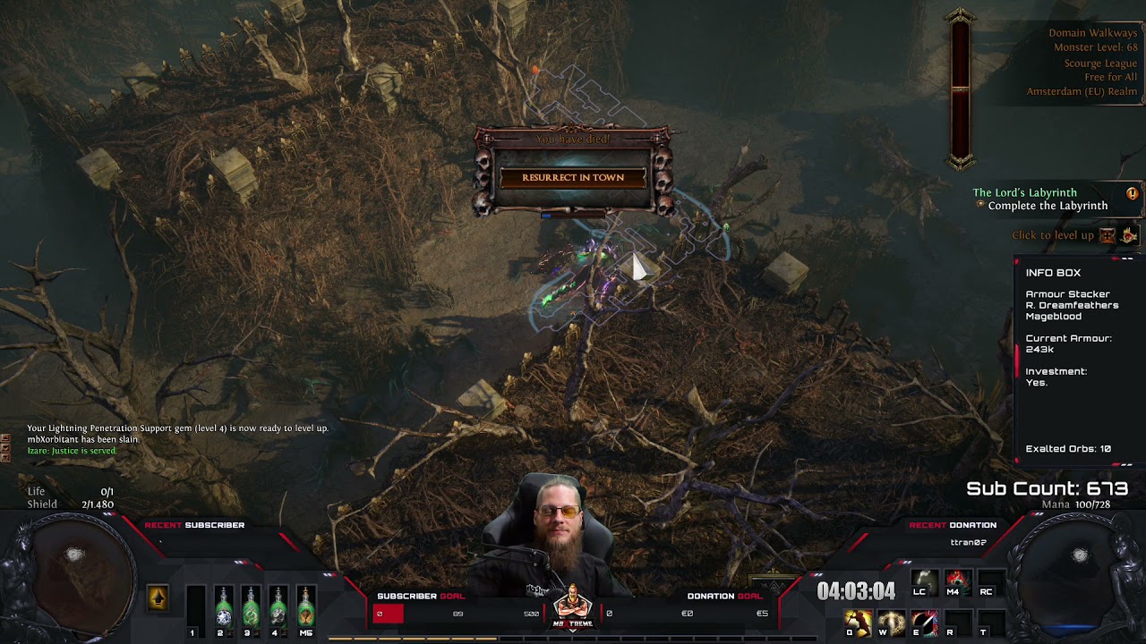 [POE CLIPS] 2 MIRROR MAGEBLOOD BUILD BTW | MBXTREME