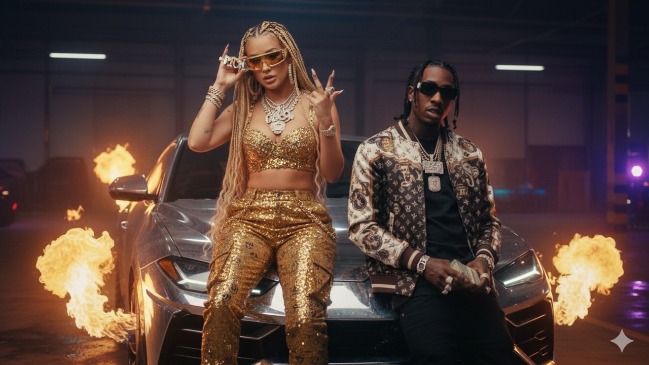Iggy Azalea,Tyga, Travis Scott - OBSIDIAN OXYGEN  (ft. Tyga) | (Official Lyrics Video) 2026
