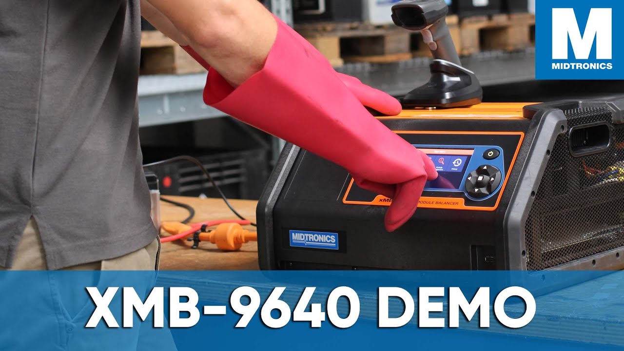 Midtronics XMB- 9640 Module Balancer Demonstration