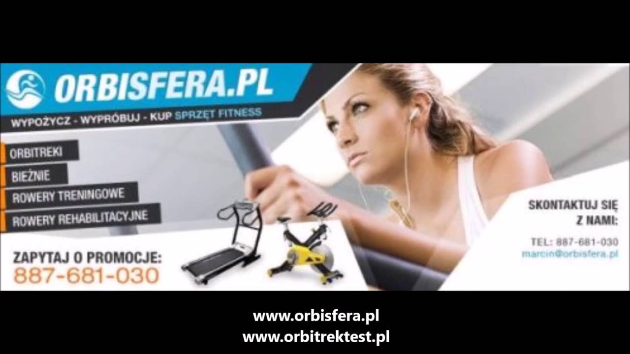 Wypożycz rower treningowy / stacjonarny / rehabilitacyjny ORBISFERA.PL