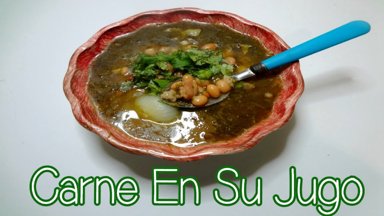 CARNE EN SU JUGO ESTILO JALISCO RECETA MEXICANA | Mirem Itziar ❤