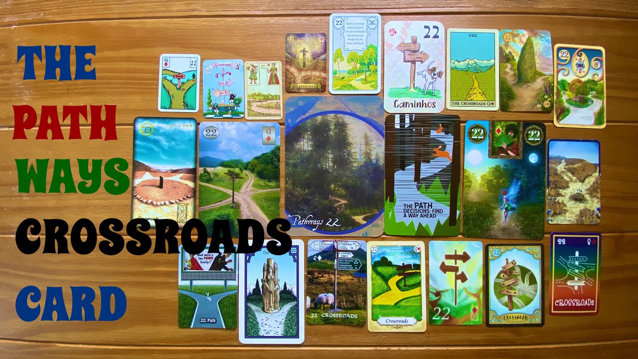 Everything you need to know about the Petit Lenormand Crossroads or Path or Ways card!