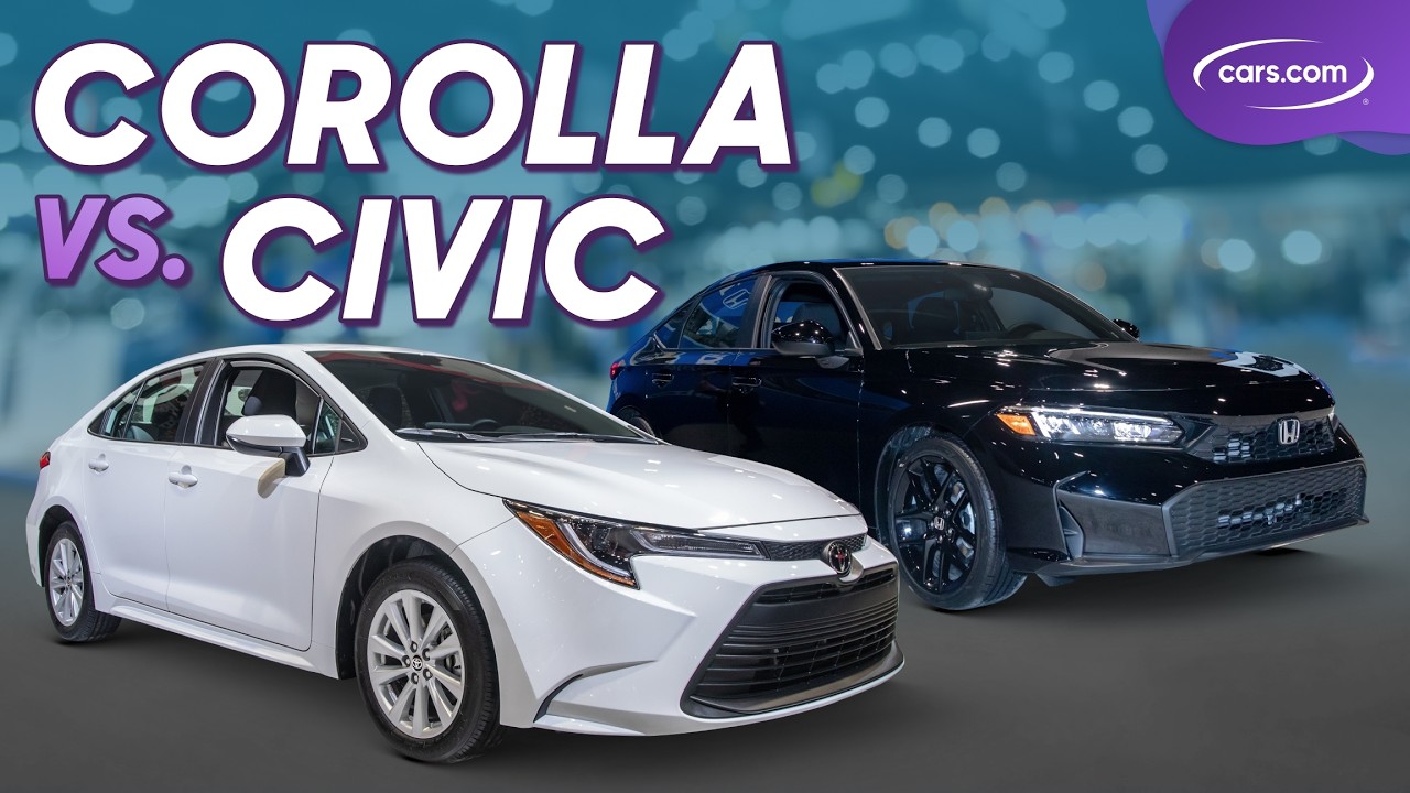 2026 Honda Civic vs. 2026 Toyota Corolla: Auto Show Faceoff