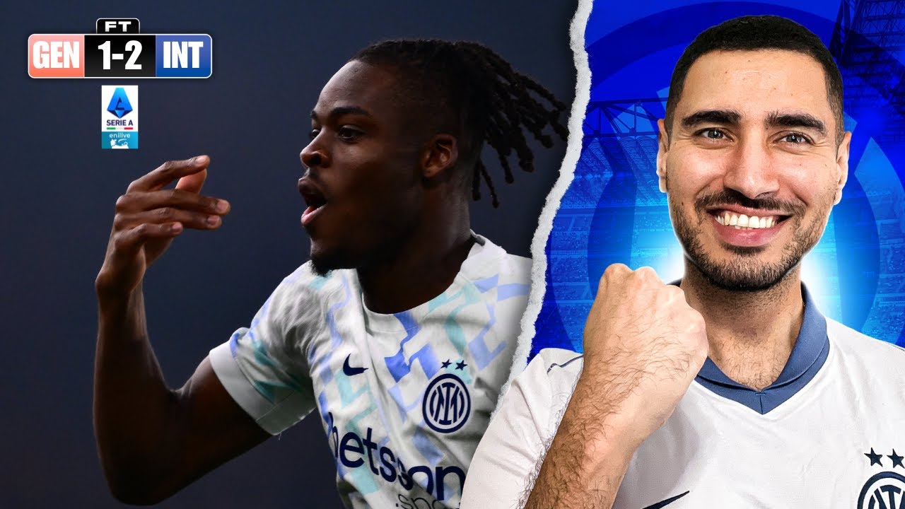 WEAK FOOT INTER GO TOP! GENOA 1 - 2 INTER Match Reaction