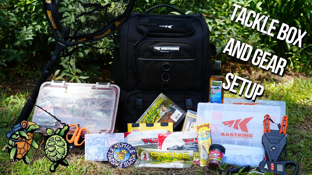 Fishing Tackle Box Setup with KastKing Karryall