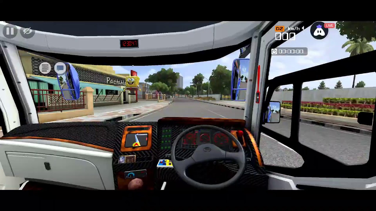 English Bus Simulator Indonesia : 👍 Good stream | Playing Solo | Streaming with Turnip