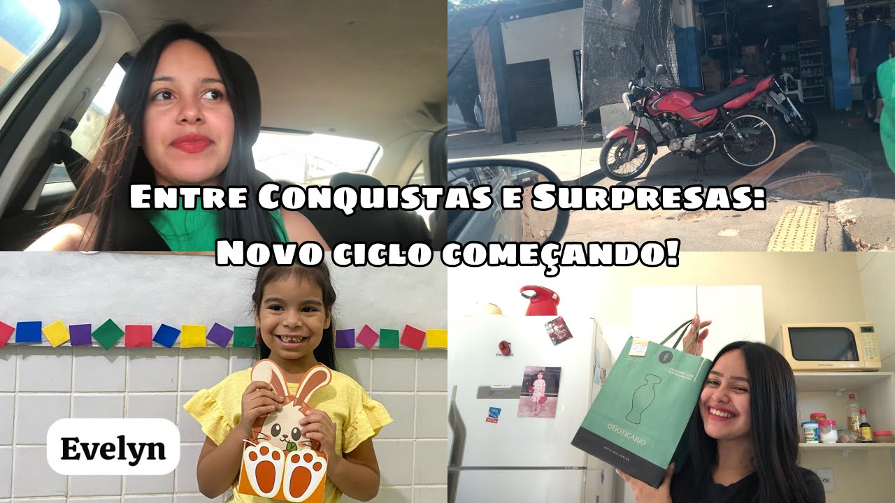 ASSINEI A RESCISÃO ✍️, COMPRAMOS UMA MOTO , IMPREVISTO NO CARRO E PÁSCOA DA EVELYN 🐰❤️