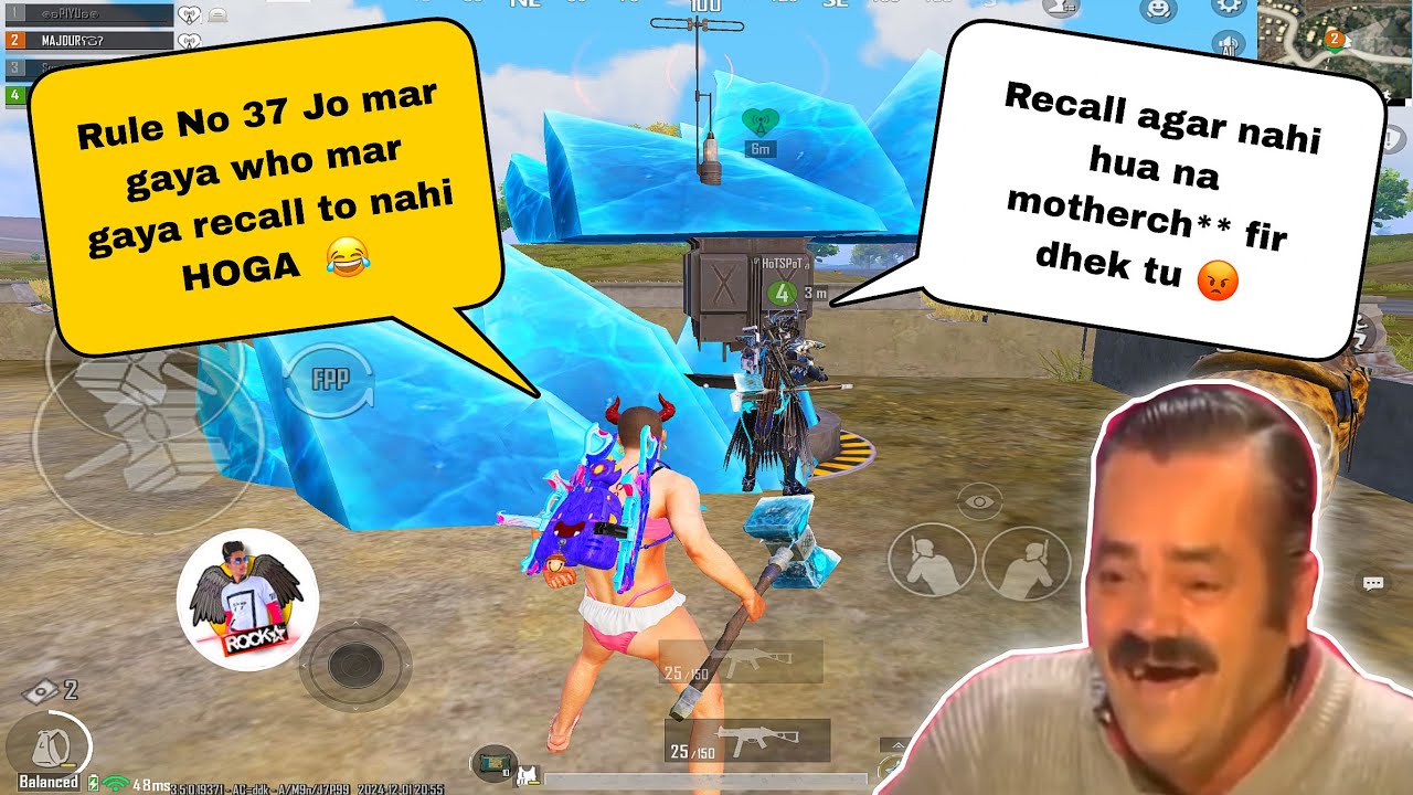 NEXT LEVEL IRRITATING WITH HAMMER 🔨 😂 ||TROLLING RANDOM TEAMMATES 😂 || BGMI FUNNY MOMENTS