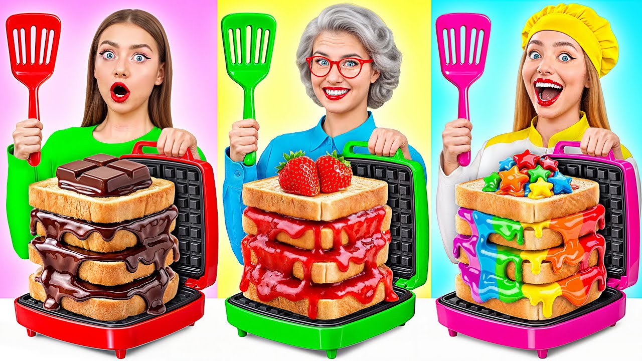 Кулинарный Челлендж: Я против Бабушки | Потрясающие Лайфхаки и Рецепты от Multi DO Challenge