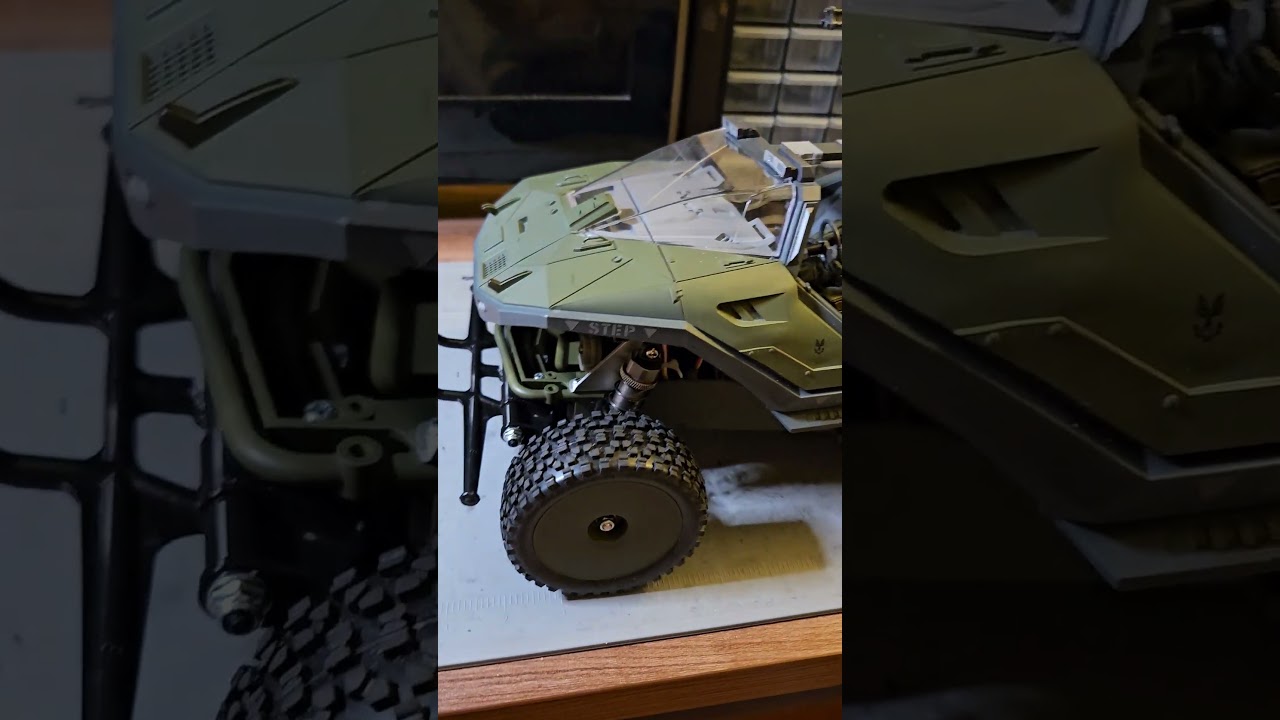 Halo Warthog body on a Tamiya Fast Attack Vehicle.  