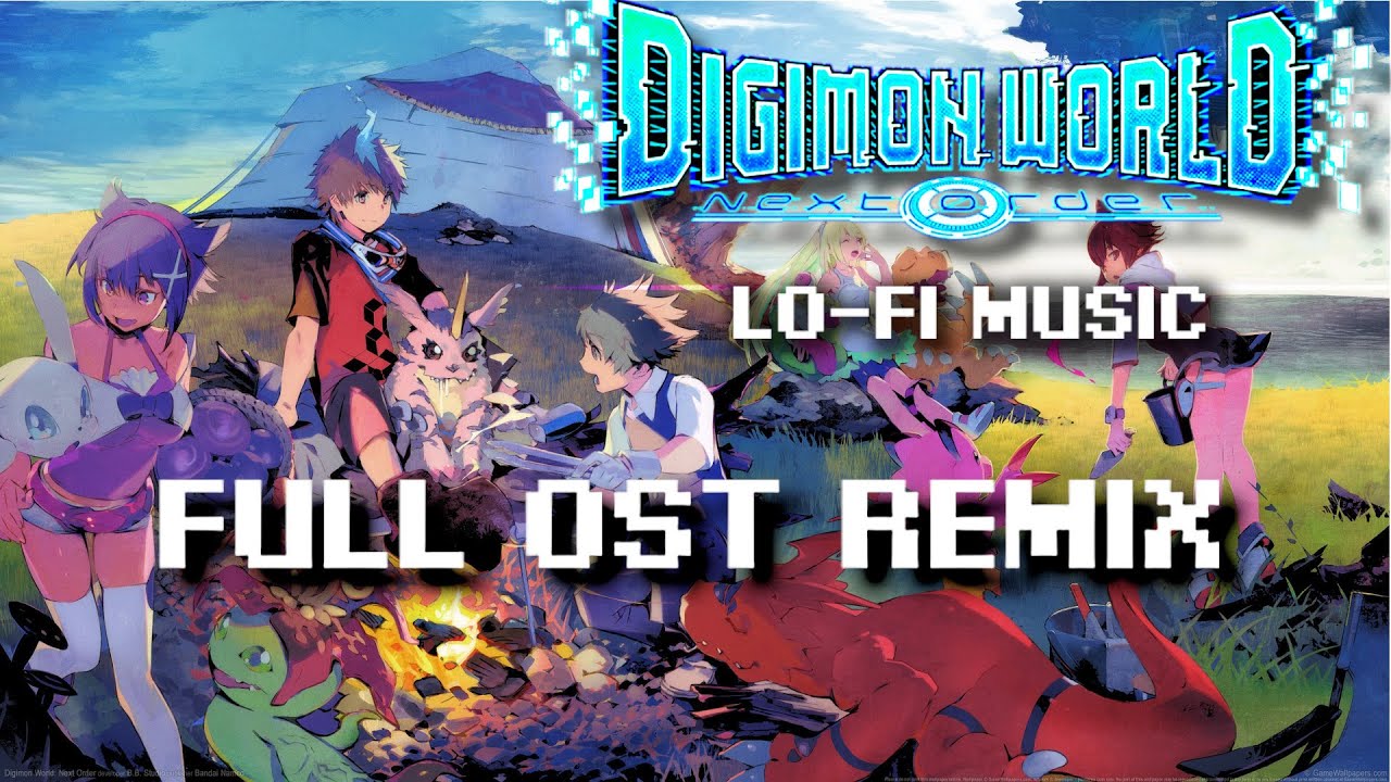 Relaxing Digimon World Next Order Lo-Fi Music  - OST Remix by yoshi_UMR