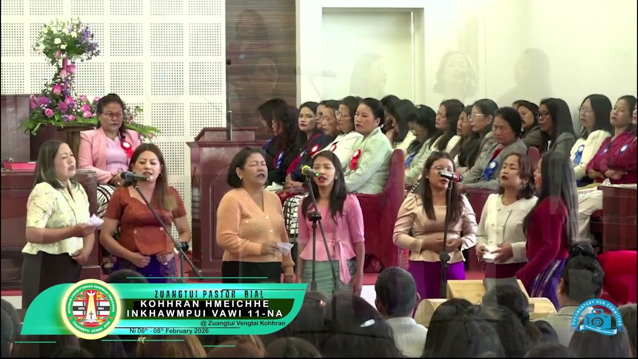Zuangtui Venglai Kohhran Hmeichhe Female Voice | Bial Inkhawmpui Vawi 11-na