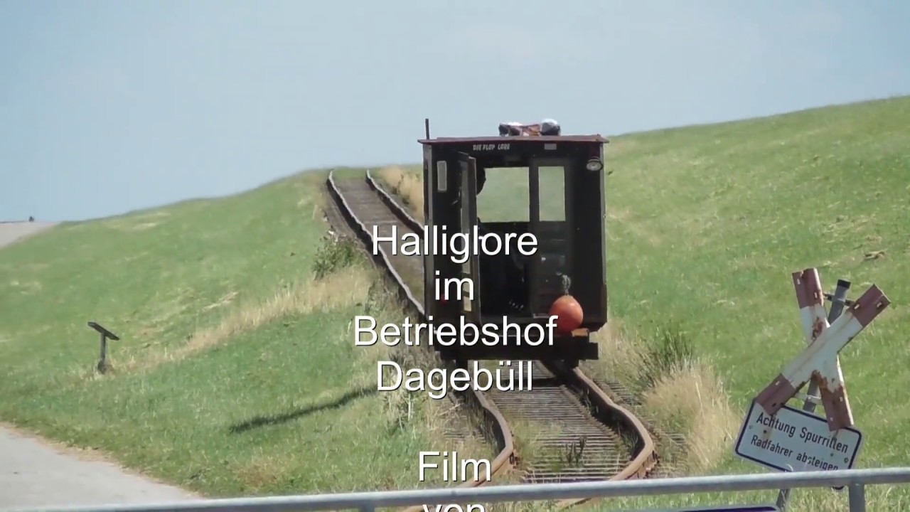 Inselbahn Schmalspurbahn Dagebüll Oland Langeneß Halliglore Lore 10