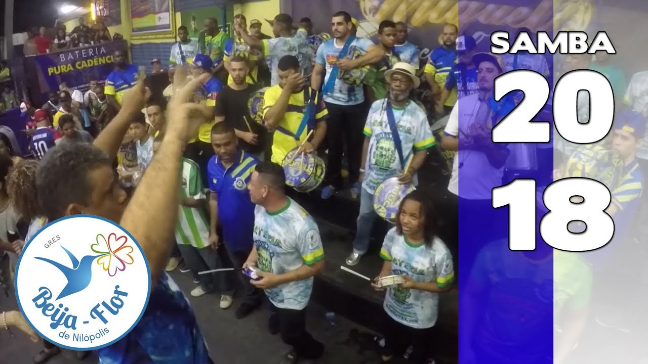 Bateria Beija-Flor 2018 - Festa da Pura Cadência