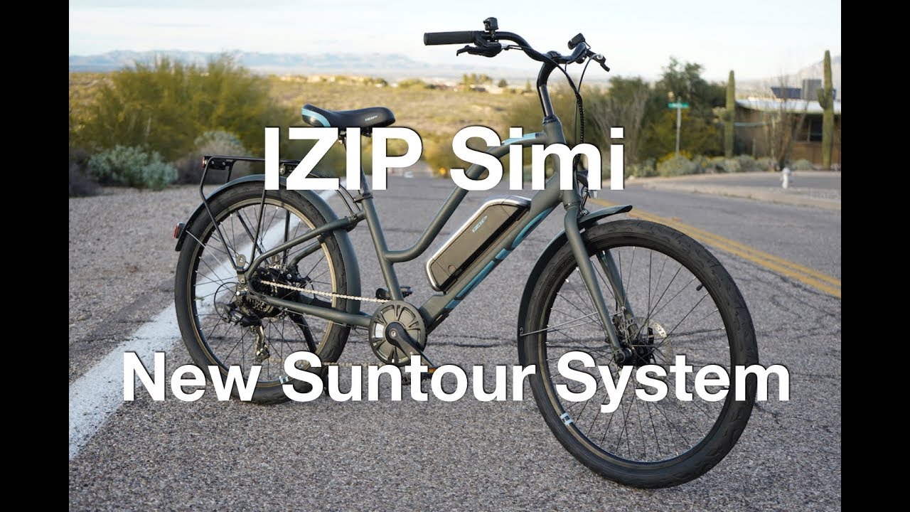 IZIP Simi w/ New Suntour System Electric Bike Review | Electric Bike Report