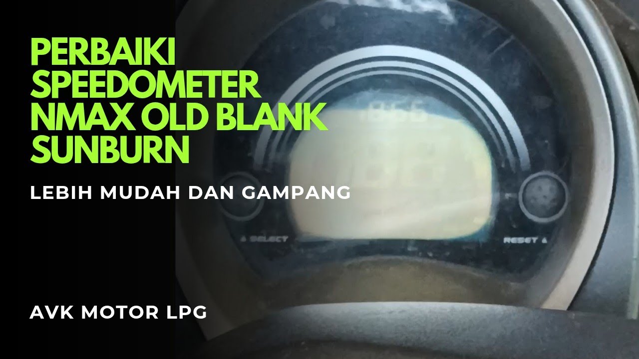 Penggantian LCD speedometer Nmax old ( SUNBURN) #nmax #nmaxnew 