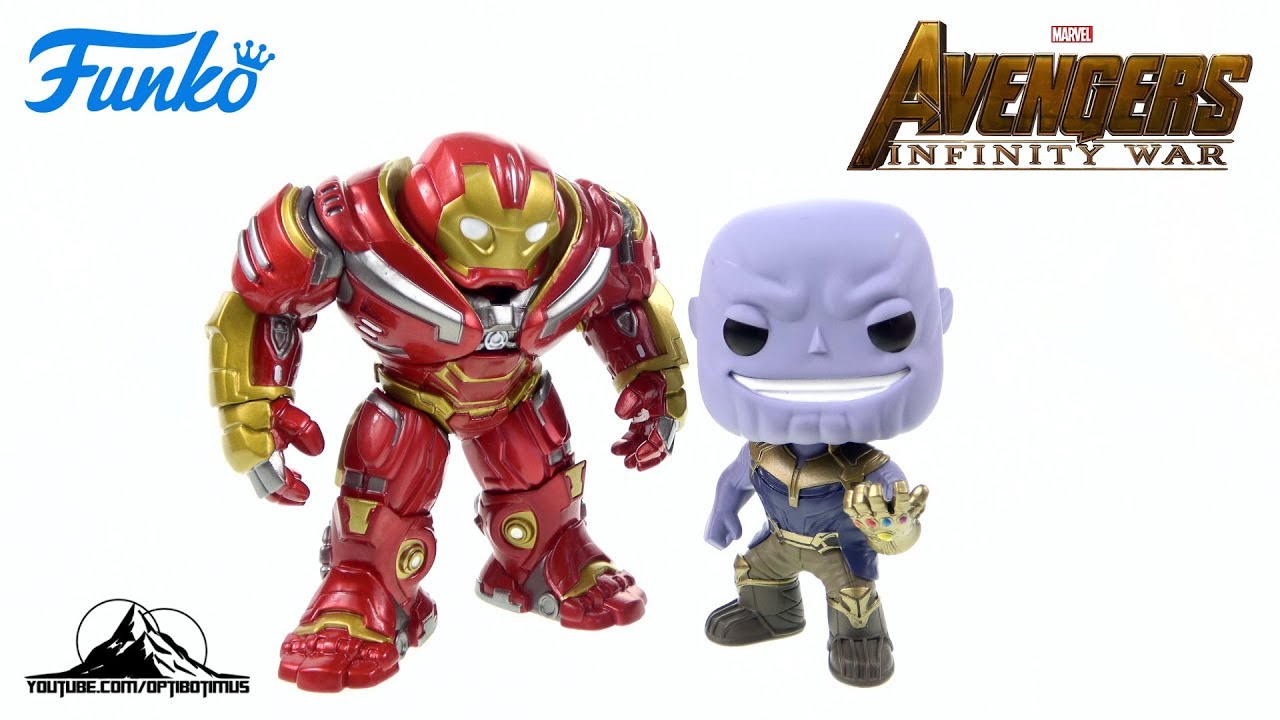 Optibotimus Reviews: Funko Pop! Avengers Infinity THANOS and HULKBUSTER