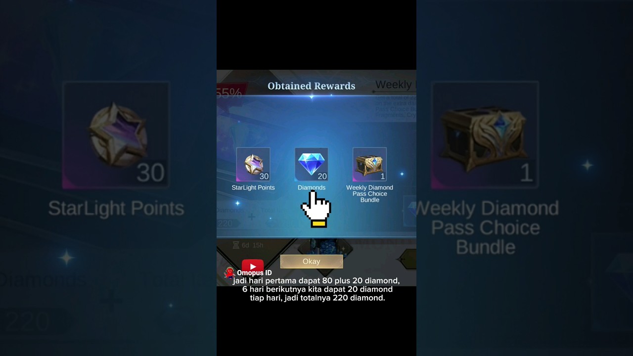 WEEKLY DIAMOND PASS MLBB