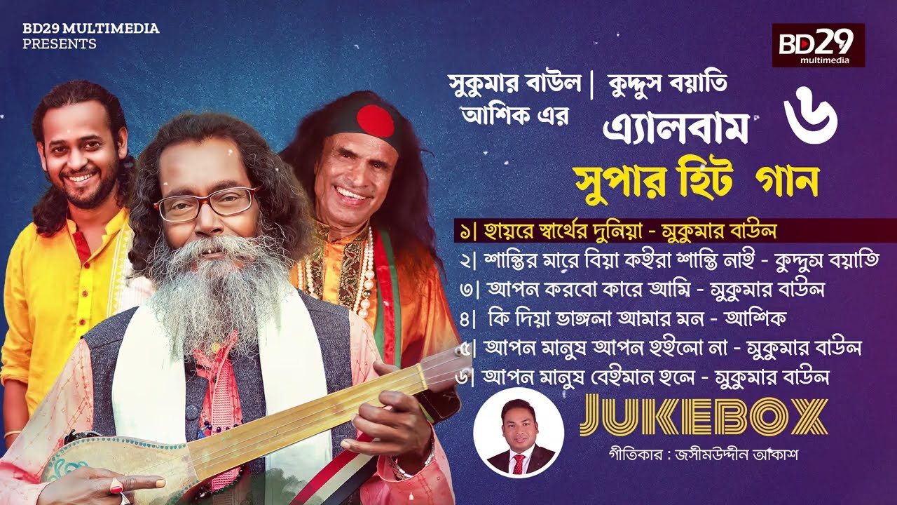 ২০২৪ এর বাছাই করা সব কষ্টের গান 😭 Sukumar Baul, Kuddus Boyati, Ashik 💔 Bangla Sad Song Jukebox