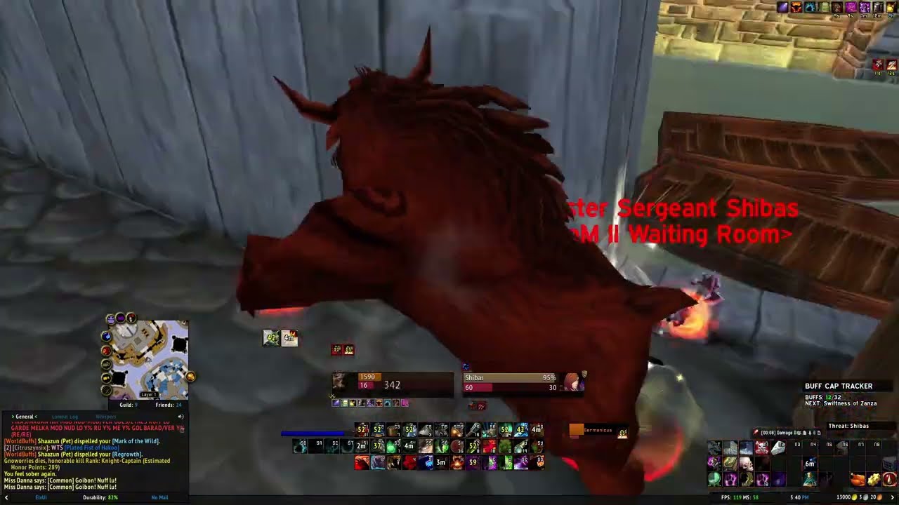 Owning and getting owned. life of the full bis feral | Classic Era world PvP
