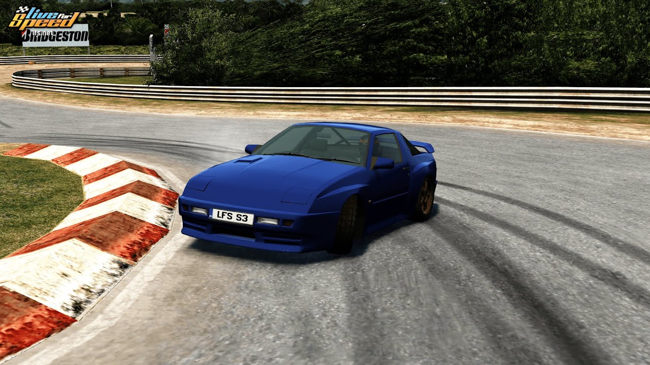Live for Speed S3 Mods #285.1 - XRT LS Rallycross on Fern Bay Rallycross Green Reverse