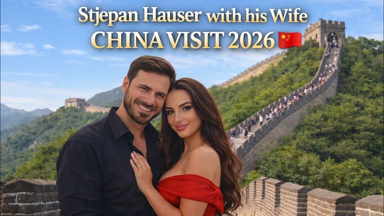 Stjepan Hauser With His Wife Beautiful China Visit 2026