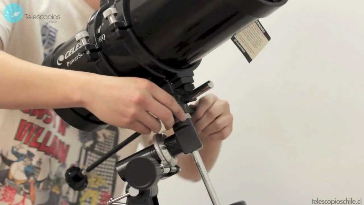 Cómo mover y dirigir un telescopio