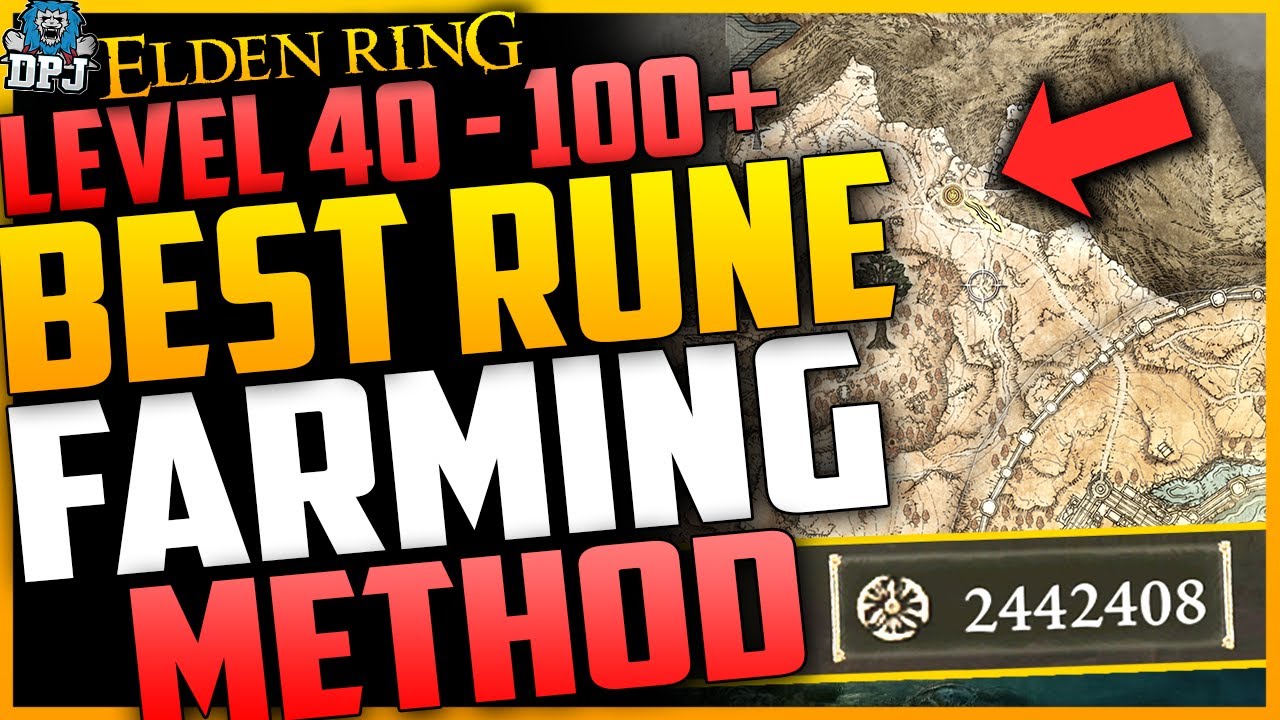 Elden Ring: Lvl 40 to 100+ NEW BEST RUNE FARM - Earn Millions Of Runes Fast & Easy - Rune Farm Guide