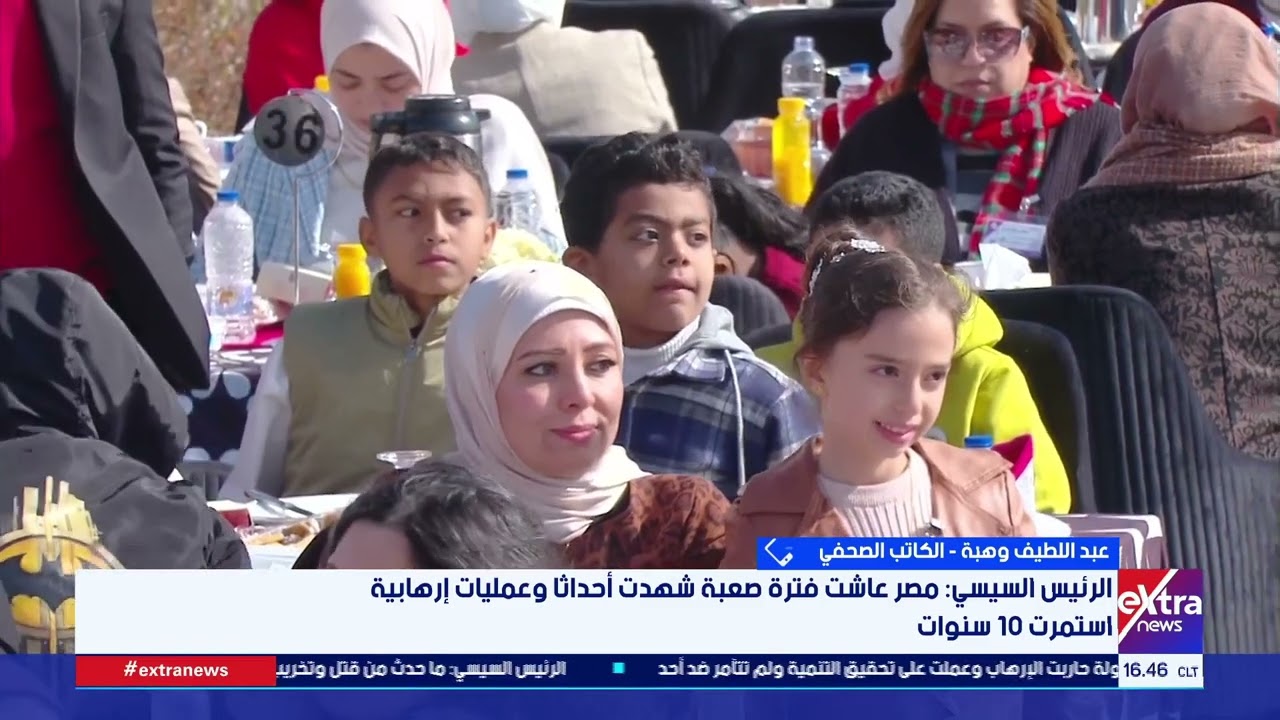 الرئيس السيسي يشارك عددا من الأطفال فرحتهم بعيد الفطر ويفتتح مونوريل شرق النيل |تغطية خاصة