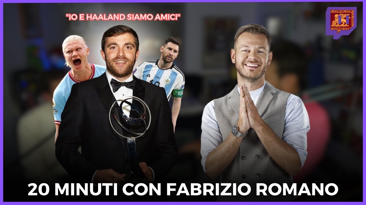 HERE WE GO! 20 MINUTI CON FABRIZIO ROMANO | Alessandro Cattelan
