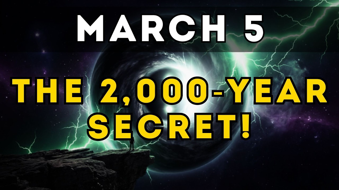MARCH 5th: URGENT! The 2000-YEAR EVENT of Saturn & Neptune Changes EVERYTHING!