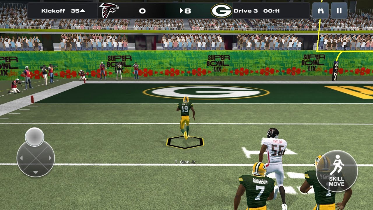 Playing Madden Mobile LIVE